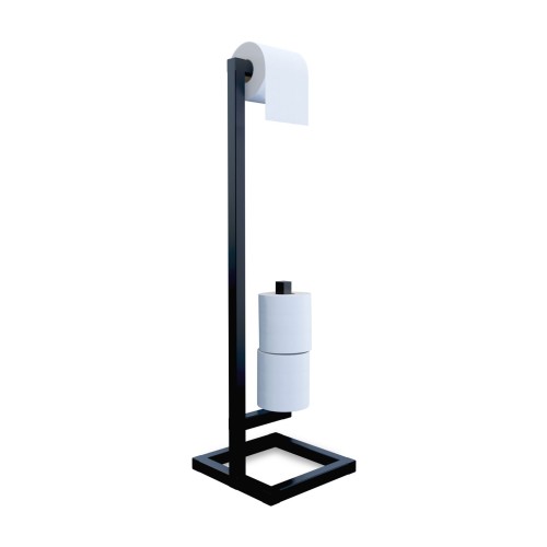Stojak metalowy na papier toaletowy w stylu loft- TriBeCa Stand